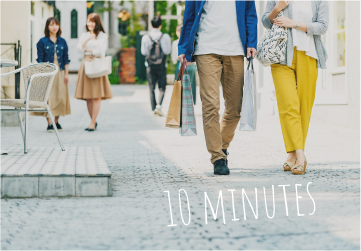 駅徒歩10分以内